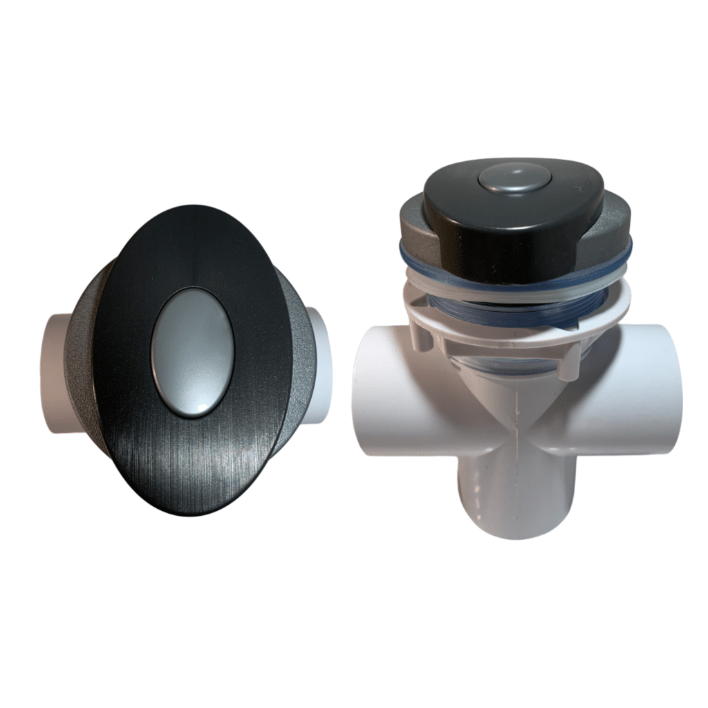 VANNE DE RÉPARTITION GRISE BI-TONS 2" LB