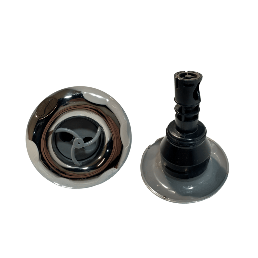 JET RISING DRAGON 4" TWIN ROTO INOX SCALLOPED