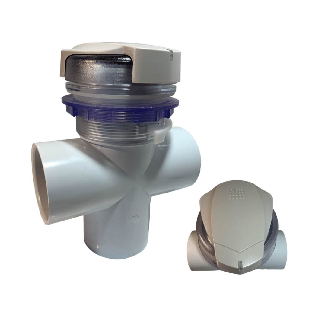 VANNE DE RÉPARTITION GRISE 2" SPA DESIGN