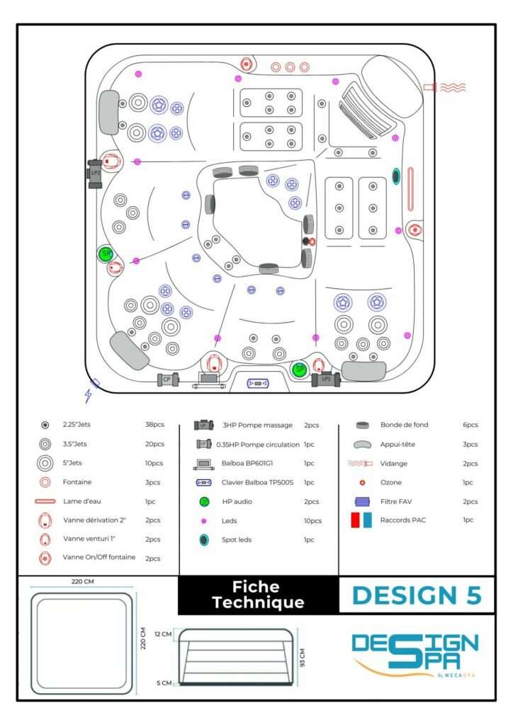FICHE TECHNIQUE SPA DESIGN5